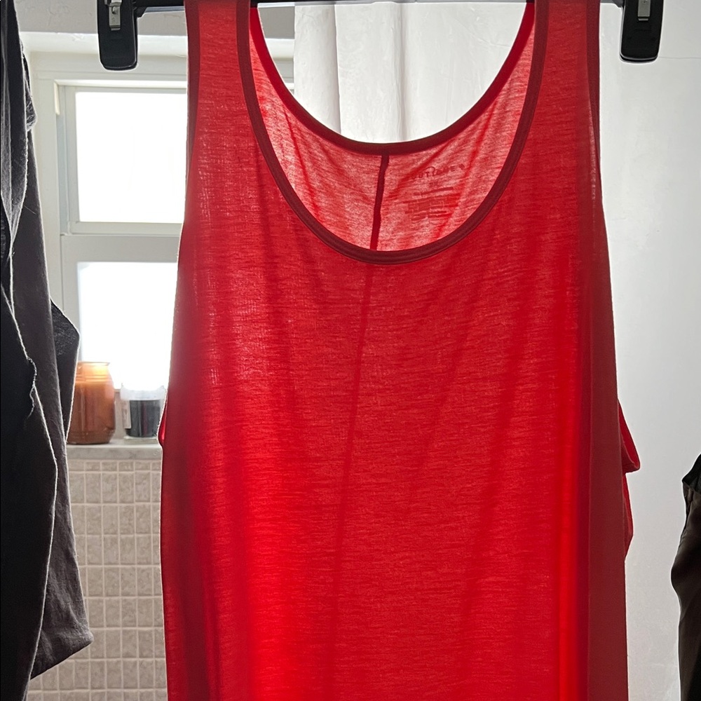 Vibrant Coral Women's Tank Top